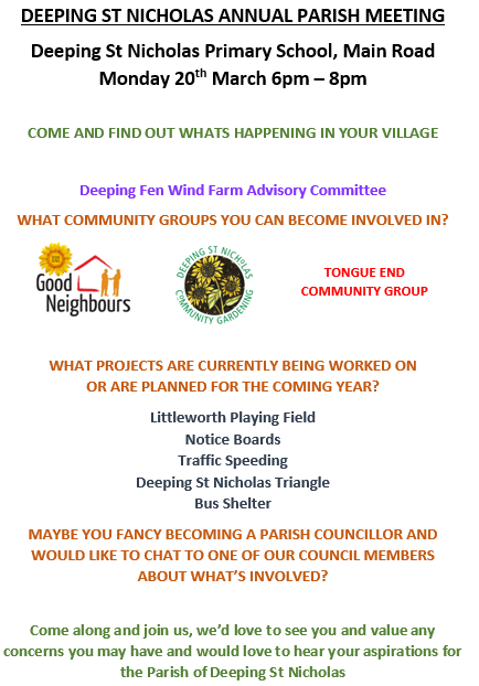 Annual Parish Meeting